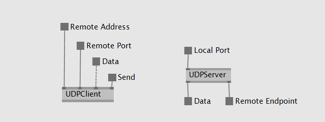 Simple VL UDP nodes